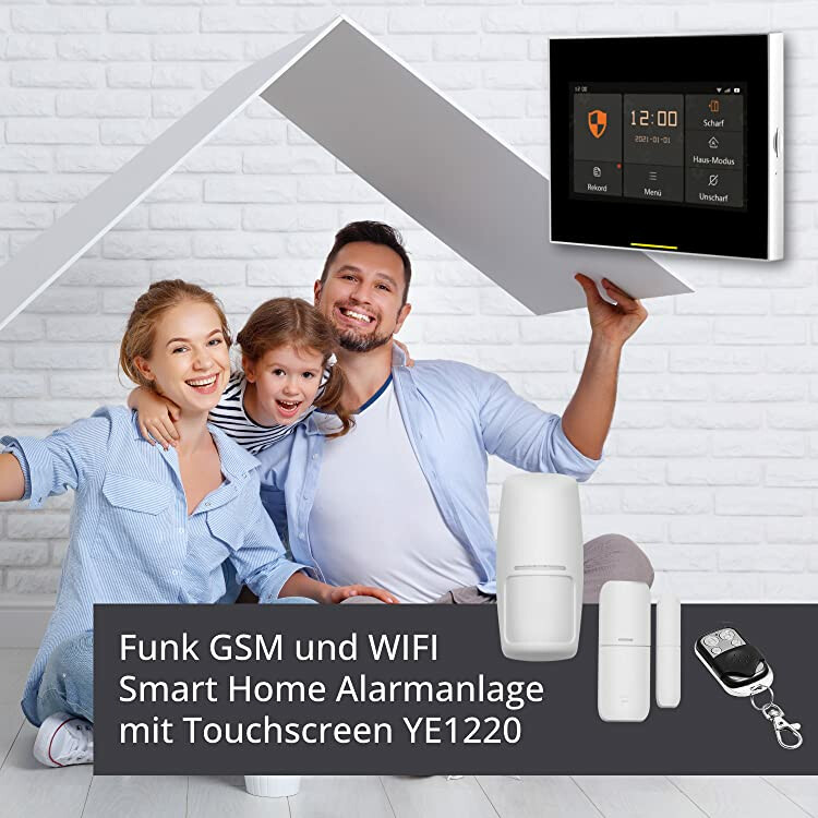 GSM Smart Home WiFi Alarmanlage YE1220