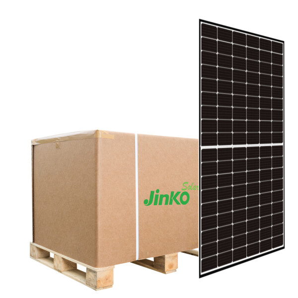 1x Palette Solarmodule Jinko JKM425N-54HL4-V Black Frame * 36 Panele *