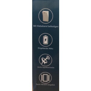 MKT Glasbruchsensor Erschütterungsmelder – 2-in-1-Funktion für maximale Sicherheit