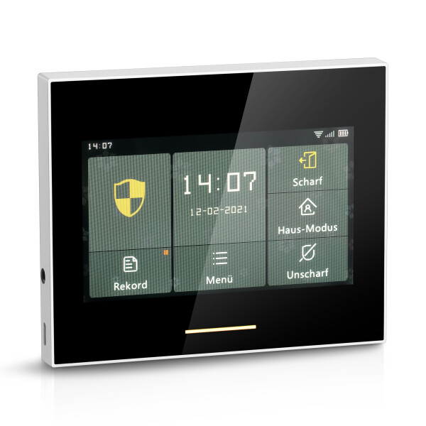 Funk GSM und WIFI Smart Home Alarmanlage mit Touchscreen * Starter Set