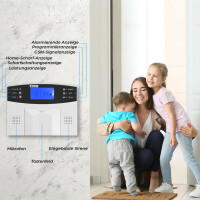 GSM Funk Alarmanlage M2B Set 4 inkl. Rauchmelder