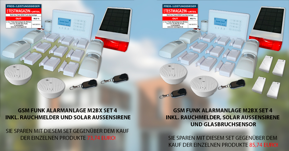 Neue Funk Alarmanlagen Sets Im Sortiment Bei Multi Kon Trade